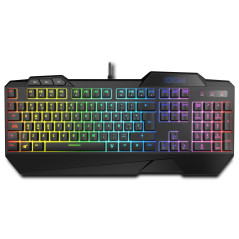 Krom Krusher tastiera Mouse incluso Gaming USB Nero