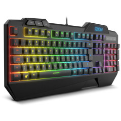 Krom Krusher tastiera Mouse incluso Gaming USB Nero