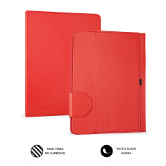 SUBBLIM SUB-KT1-USB002 tastiera per dispositivo mobile QWERTY Spagnolo Micro-USB Rosso