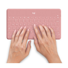 Logitech 920-010043 tastiera per dispositivo mobile Spagnolo Bluetooth Rosa