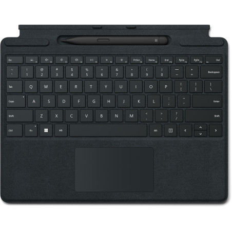 Microsoft Surface Pro Signature Keyboard w/ Slim Pen 2 Spagnolo Microsoft Cover port Nero