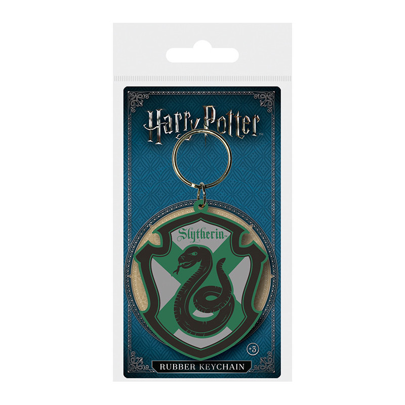Llavero pyramid harry potter slytherin escudo