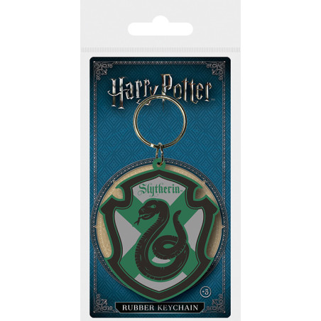 Llavero pyramid harry potter slytherin escudo