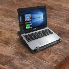 Ewent EW1258 base di raffreddamento per laptop 43,2 cm (17") 1000 Giri min Nero