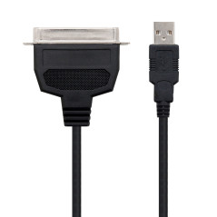 Nanocable 10.03.0001 cavo parallelo Nero 1,5 m