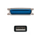 Nanocable 10.03.0001 cavo parallelo Nero 1,5 m