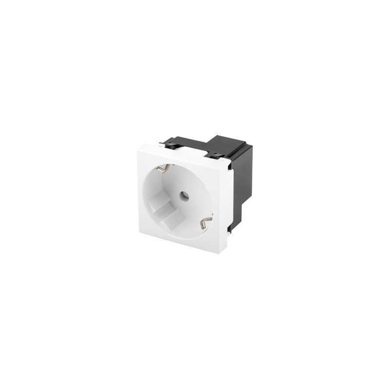 Lanberg AC-4545SW-F-W presa energia Tipo F Bianco Lanberg AC-4545SW-F-W presa energia Tipo F Bianco