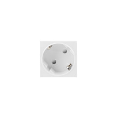 Lanberg AC-4545SW-F-W presa energia Tipo F Bianco