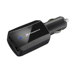 Phoenix Technologies PHLAPTOPCARCHARGER Caricabatterie per dispositivi mobili Telefono cellulare, MP3, MP4, Computer portatile,