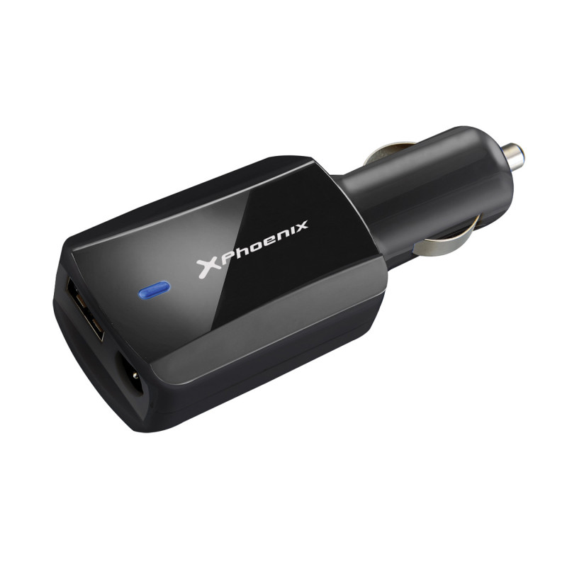 Phoenix Technologies PHLAPTOPCARCHARGER Caricabatterie per dispositivi mobili Telefono cellulare, MP3, MP4, Computer portatile, Phoenix Technologies PHLAPTOPCARCHARGER Caricabatterie per dispositivi mobili Telefono cellulare, MP3, MP4, Computer portatile,