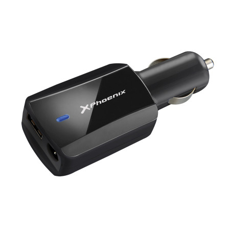 Phoenix Technologies PHLAPTOPCARCHARGER Caricabatterie per dispositivi mobili Telefono cellulare, MP3, MP4, Computer portatile,
