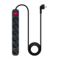 Nanocable 10.37.0006-BK prolunghe e multiple 1,4 m 6 presa(e) AC Interno Nero Nanocable 10.37.0006-BK prolunghe e multiple 1,4 m 6 presa(e) AC Interno Nero