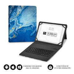 SUBBLIM SUBKT5-BTTB01 tastiera per dispositivo mobile QWERTY Spagnolo Bluetooth Multicolore
