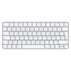 Apple Magic tastiera Universale USB + Bluetooth QWERTY Spagnolo Bianco