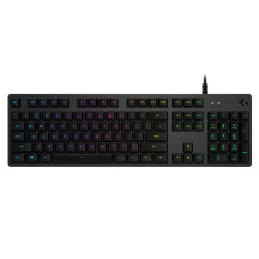 Logitech G 920-009344 tastiera Gaming USB QWERTY Spagnolo Carbonio