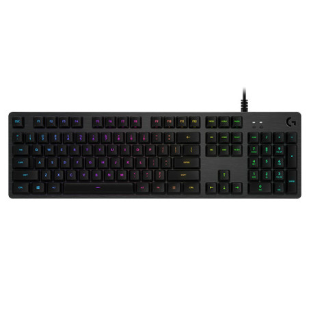 Logitech G 920-009344 tastiera Gaming USB QWERTY Spagnolo Carbonio