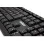 Nilox NXKBE000002 tastiera Universale USB QWERTY Spagnolo Nero Nilox NXKBE000002 tastiera Universale USB QWERTY Spagnolo Nero