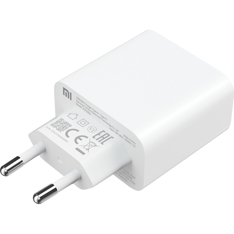 Xiaomi Mi 33W Universale Bianco AC Ricarica rapida Interno