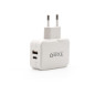 TooQ TQWC-2SC02WT Caricabatterie per dispositivi mobili Universale Bianco AC Interno