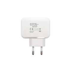 TooQ TQWC-2SC02WT Caricabatterie per dispositivi mobili Universale Bianco AC Interno