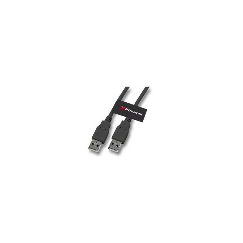 Phoenix Technologies 3m USB A/USB A cavo USB USB 2.0 Nero Phoenix Technologies 3m USB A/USB A cavo USB USB 2.0 Nero