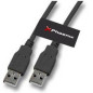 Phoenix Technologies 3m USB A/USB A cavo USB USB 2.0 Nero Phoenix Technologies 3m USB A/USB A cavo USB USB 2.0 Nero