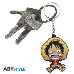 ABYstyle One Piece PVC Luffy SD Portachiave Multicolore