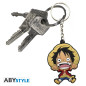 ABYstyle One Piece PVC Luffy SD Portachiave Multicolore ABYstyle One Piece PVC Luffy SD Portachiave Multicolore