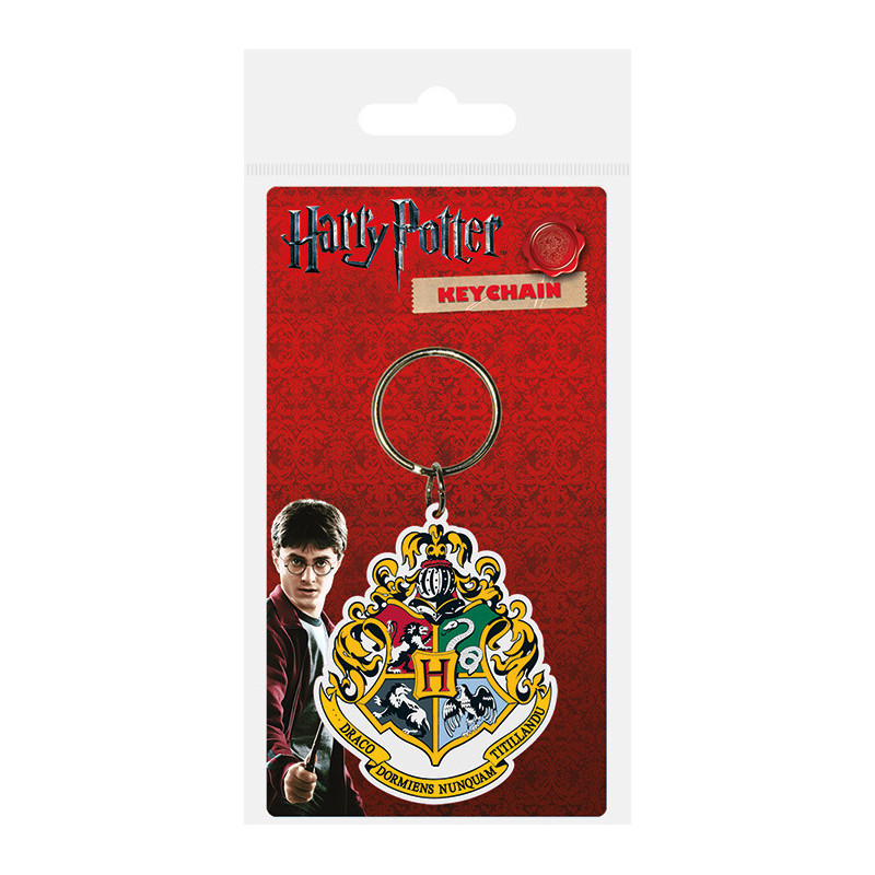 Llavero pyramid harry potter hogwarts escudo