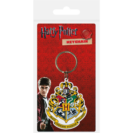 Llavero pyramid harry potter hogwarts escudo