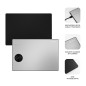 SUBBLIM SUB-MP-10WAL01 tappetino per mouse Alluminio, Nero