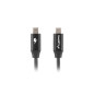Lanberg CA-CMCM-40CU-0005-BK cavo USB USB 2.0 0,5 m USB C Nero
