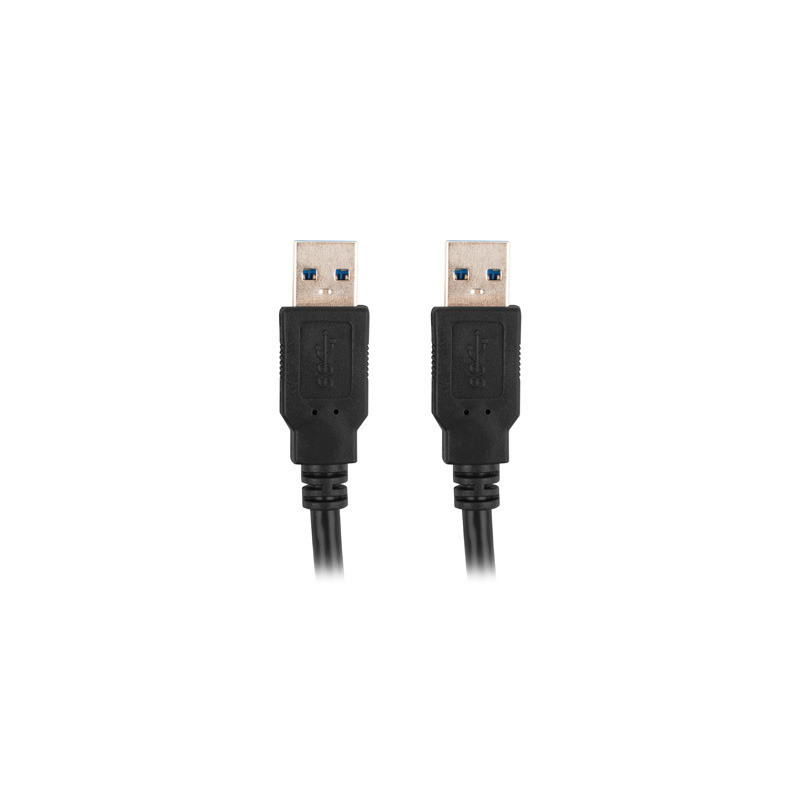 Lanberg CA-USBA-30CU-0018-BK cavo USB USB 3.2 Gen 1 (3.1 Gen 1) 1,8 m Nero Lanberg CA-USBA-30CU-0018-BK cavo USB USB 3.2 Gen 1 (3.1 Gen 1) 1,8 m Nero