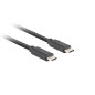 Lanberg CA-CMCM-32CU-0018-BK cavo USB USB 3.2 Gen 2 (3.1 Gen 2) 1,8 m USB C Nero Lanberg CA-CMCM-32CU-0018-BK cavo USB USB 3.2 Gen 2 (3.1 Gen 2) 1,8 m USB C Nero
