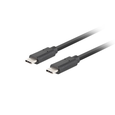 Lanberg CA-CMCM-32CU-0005-BK cavo USB USB 3.2 Gen 2 (3.1 Gen 2) 0,5 m USB C Nero