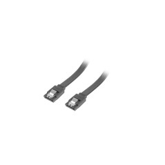 Lanberg CA-SASA-14CU-0050-BK cavo SATA 0,5 m SATA 7-pin Nero