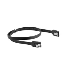 Lanberg CA-SASA-14CU-0050-BK cavo SATA 0,5 m SATA 7-pin Nero