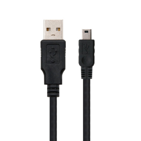 Cable nanocable usb (a) 2.0 a mini usb 5 pin 1m