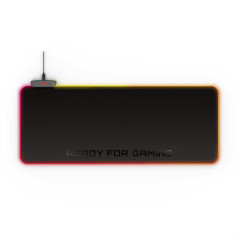 Energy Sistem GAMING Pad ESG P5 RGB Tappetino per mouse per gioco da computer Nero