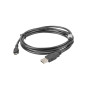 Lanberg CA-USBM-10CC-0018-BK cavo USB USB 2.0 1,8 m Micro-USB B USB A Nero