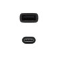 Nanocable USB 2.0, 0.15m cavo USB 0,15 m USB C USB A Nero Nanocable USB 2.0, 0.15m cavo USB 0,15 m USB C USB A Nero