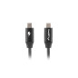 Lanberg CA-CMCM-40CU-0018-BK cavo USB USB 2.0 1,8 m USB C Nero Lanberg CA-CMCM-40CU-0018-BK cavo USB USB 2.0 1,8 m USB C Nero