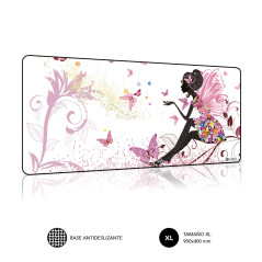 SUBBLIM ALFOMBRILLA HADA XL Tappetino per mouse per gioco da computer Multicolore
