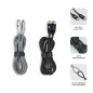 SUBBLIM PACK 2 CABLES USB TIPO USB-C A USB-C 1 M BLACK/SILVER cavo USB
