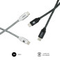 SUBBLIM PACK 2 CABLES USB TIPO USB-C A USB-C 1 M BLACK/SILVER cavo USB