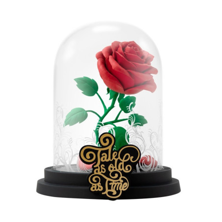 Figura abystyle studio disney la bella y la bestia - ''la rosa encantada''