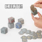 Figura mattel minecraft vagoneta explosiva lanza y choca