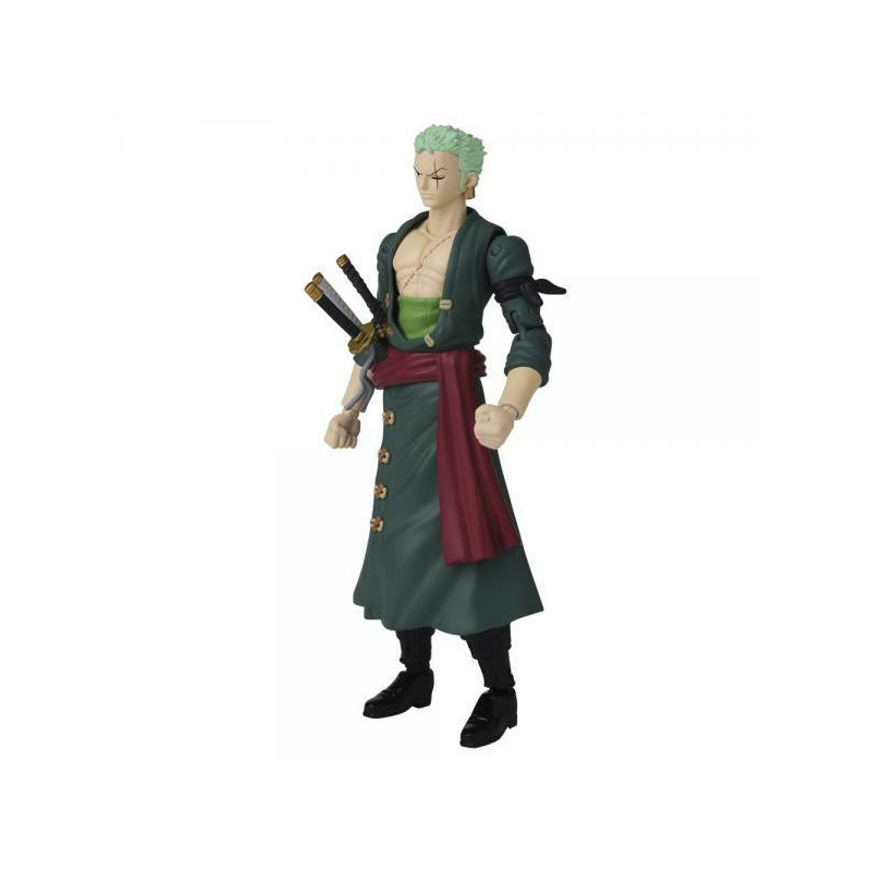 Figura bandai one piece anime heroes roronoa zoro