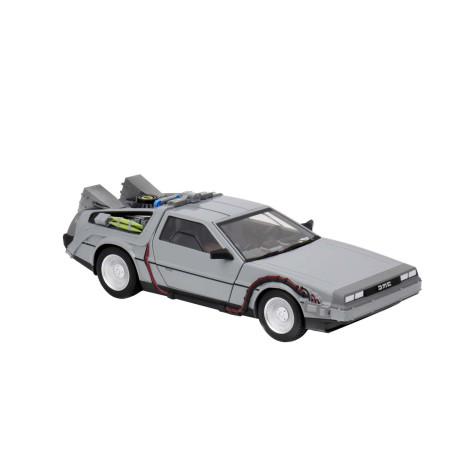 Figura replica neca regreso al futuro maquina del tiempo delorean 15 cm