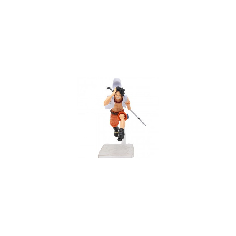 Figura banpresto one piece portgas d ace marine bp17525